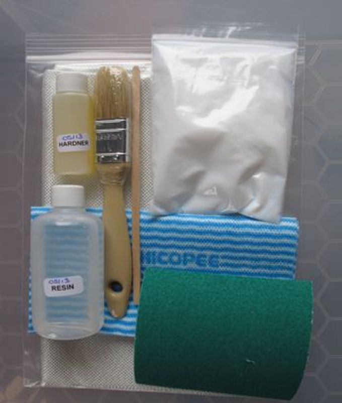 HJ Kompositt Kajakk reparasjonssett